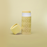 Load image into Gallery viewer, Front view of yellow Noz sunscreen for body and for face
